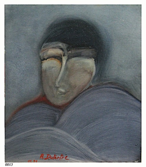 13 Huile sur carton toilé - 46 cm x 55 cm: prêtable