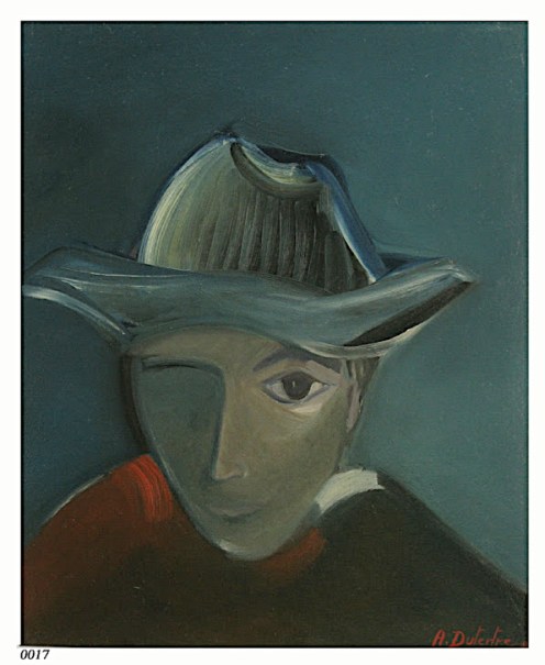 17 Huile sur carton toilé - 46 cm x 55 cm: emprunté 2016